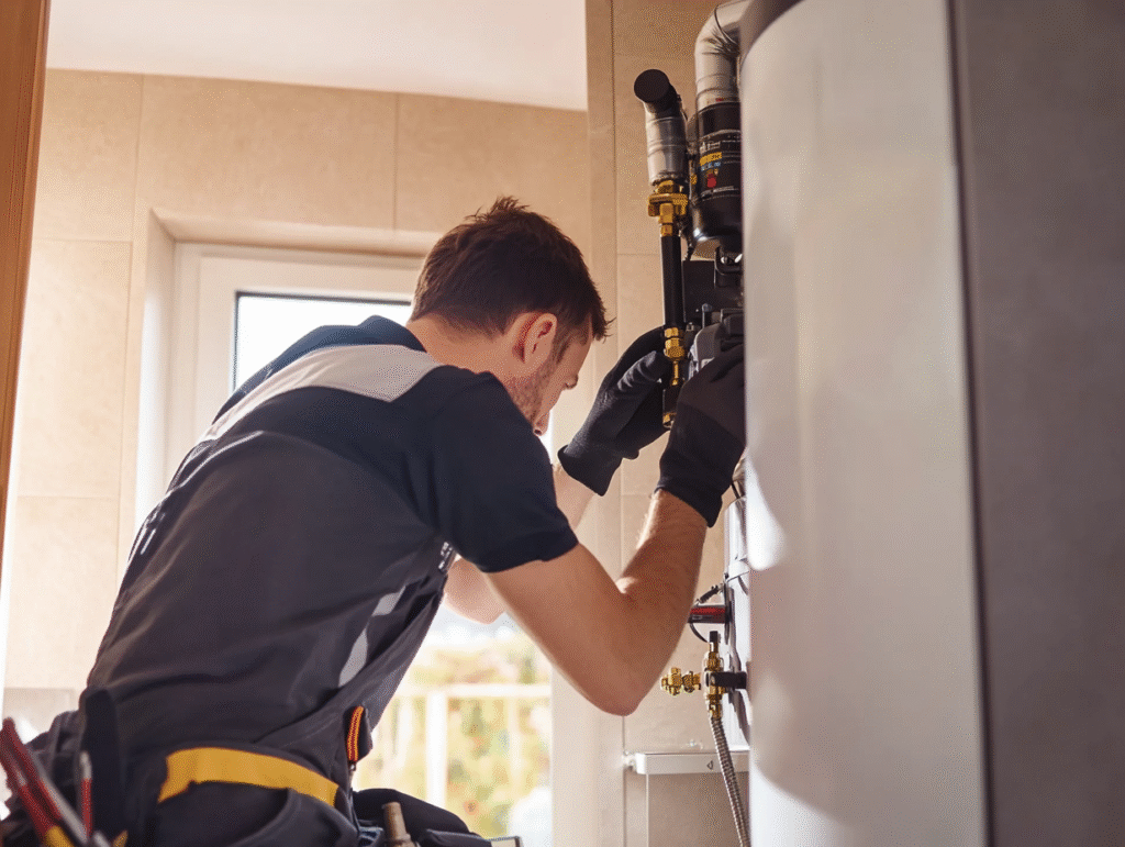 Contrat d'entretien en plomberie chauffage et climatisation.