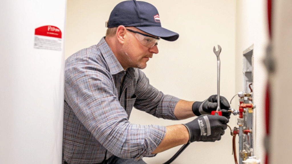 Technicien plombier Cassan Energies et Confort à Béziers